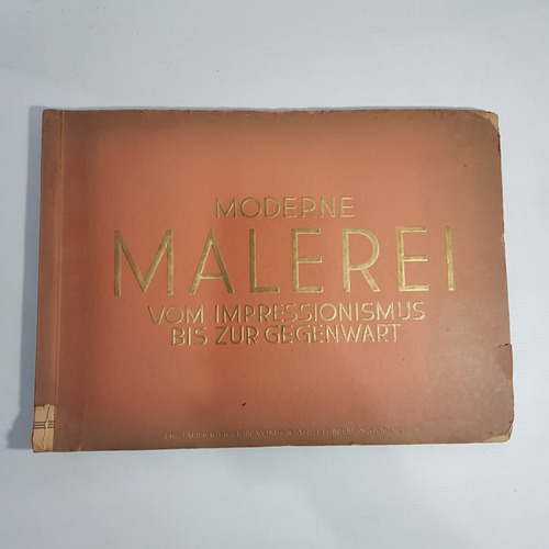 Antiguo Álbum Figuritas Alemán Modern Malerei Arte Mag 61710