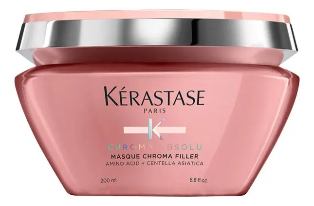 Máscara Capilar Kérastase Chroma Absolu Filler para Cabelos Porosos, Sensíveis ou Danificados 200ml