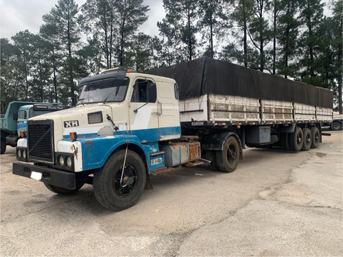 Volvo Xh 1984 E Carreta Graneleira Randon Ñ = Edc 112 113