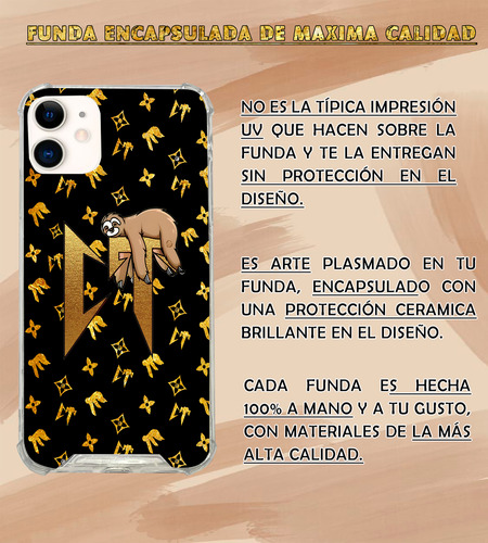 Funda Ct Corridos Tumbados Gold Para iPhone, Encapsulada