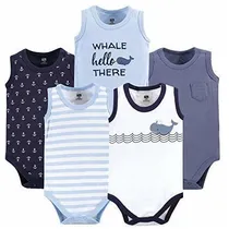 Comprar Hudson Bebé Unisex Bebé Algodón Sin Mangas Trajes Rkbvf