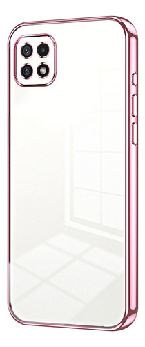 Funda Chapada En Cristal Rosa Para Samsung Galaxy A22 5g/a22