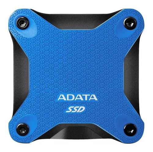 Disco sólido SSD externo Adata ASD600Q-240GU31 240GB azul