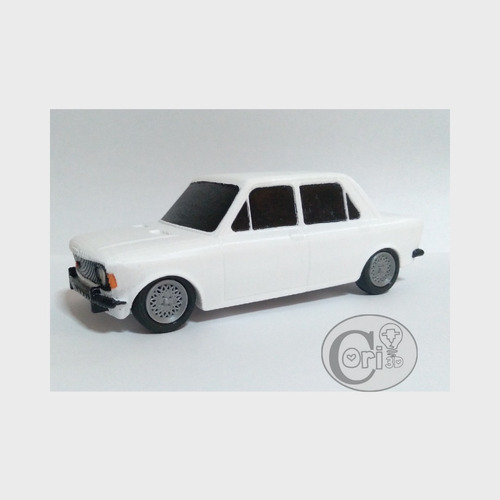 Fiat 128 Berlina-iava Impresión 3d 1:18 Excelente Calidad. 