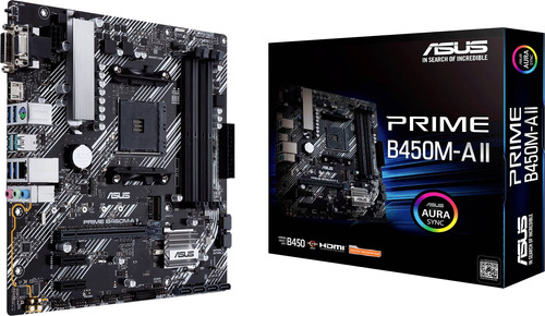 Board Asus Prime B450m-a Ii Amd Am4 Ryzen 5000,