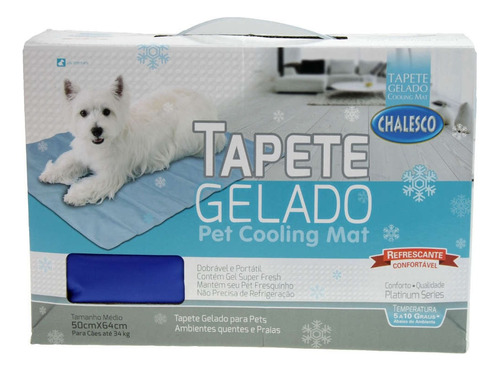 Caixa C/ 01 Tapete Gelado Para Cães Chalesco