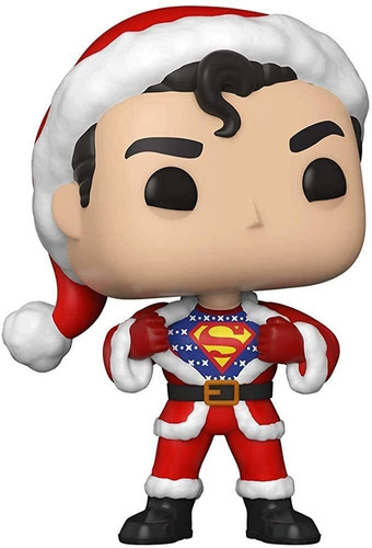 Funko Pop! Dc Heroes: Dc Holiday - Superman Con Suéter, Mult