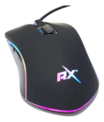 Mouse Gamer Pro Rgb Óptico Usb Reptilex Rx0046
