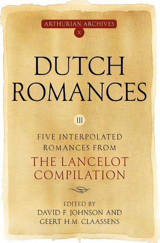 Dutch Romances Iii, De David F. Johnson. Editorial Boydell Brewer Ltd, Tapa Blanda En Inglés