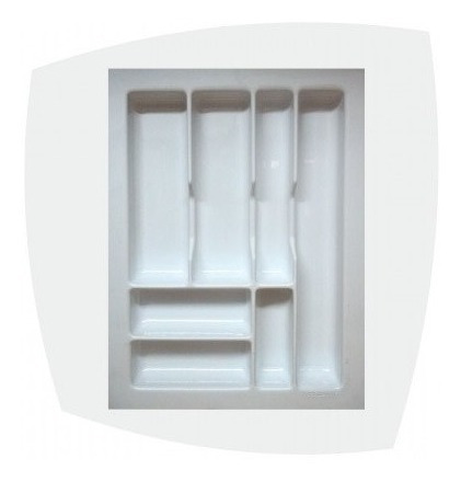Imagen 2 de 2 de Cubiertero Organizador Nro.3 De 40x50 Plastico Aluminio