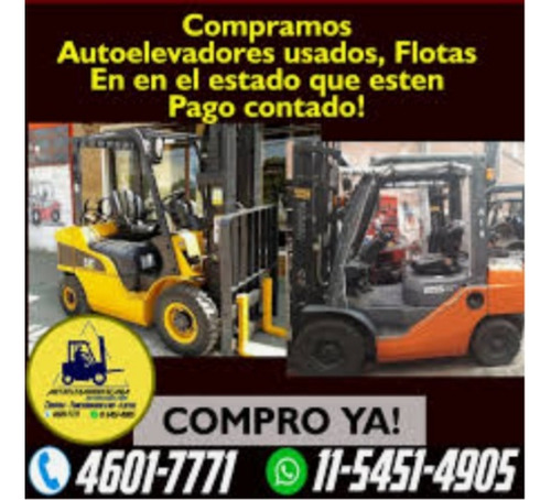 Imagen 2 de 19 de Autoelevadores Clark Yale Toyota Nissan Todas Marcas Compro.