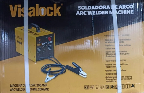 Maquina Soldar De Arco 110/220 Visalock By Cisa