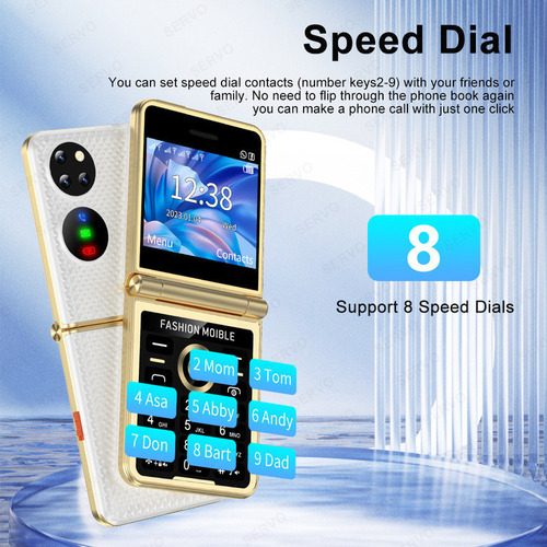 Teléfono 2024 2g Con Función Plegable Para Personas Mayores