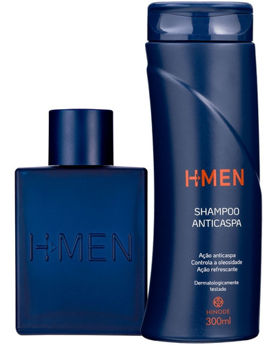 Kit Perfume H Men 75ml Original + Shampoo Anti Caspa Hinode