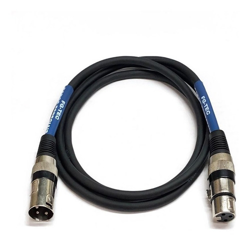 Xlr Macho X 1 Xlr Fêmea 1,5 Metros Balanceado