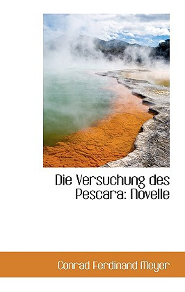 Libro Die Versuchung Des Pescara: Novelle - Meyer, Conrad...