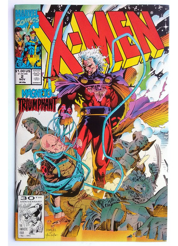 X-men 2 Marvel Comics 1991 Jim Lee Magneto Wolverine Am82