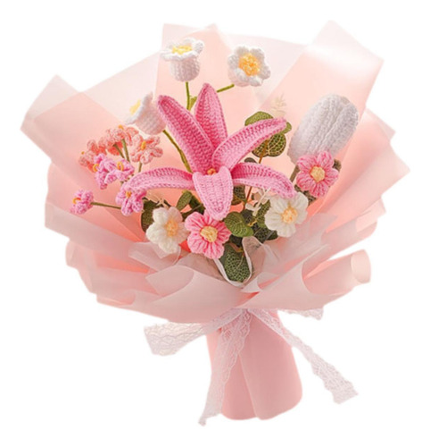 De Flores De Flor De Crochet, Flores Falsas De Tejido De