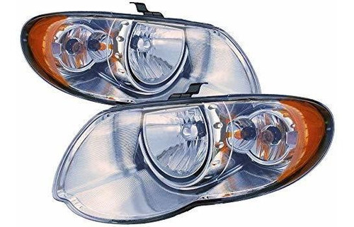 Faro Delantero - Para Chrysler Town & Country Headlight ****