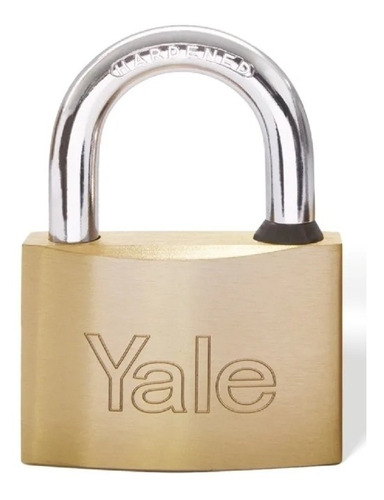 Candado Yale Italiano 30 Mm Bronce Doble Traba Valija