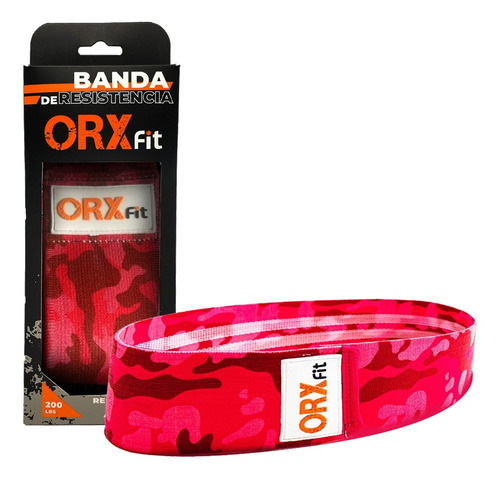 Banda Elástica Orx Fit Pink Camo