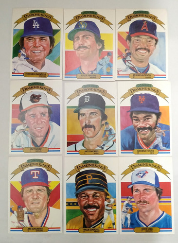 Cartas De Coleccion Basebal Grandes Ligas Diamond Kings 1983