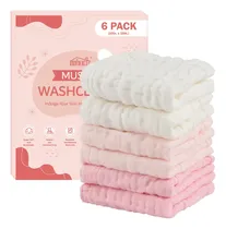 Comprar Homexpaquete De 6 Paños De Lavado Facial, Paños Reutiliza.
