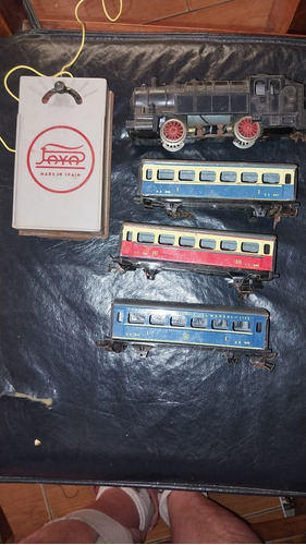 Antiguo Tren Electrico Paya Made In Spain