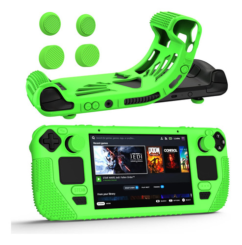 Funda Protectora Blanda De Silicona Para Valve Steam Deck