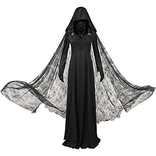 Vestido De Cosplay De Bruja Gótica Victoriana Mujeres ...
