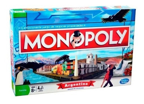 Juego De Mesa Monopoly Argentina Toyco