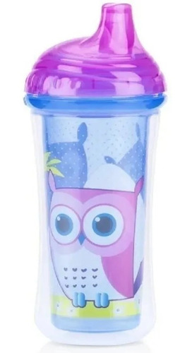 Vaso Nuby Antiderrame Térmico 270 Ml 9m+ Bpa Free