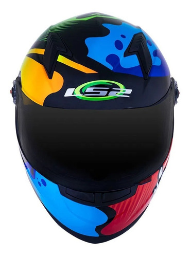 Imagem 2 de 5 de Capacete Ls2 Ff358 Masterpiece Vermelho + Viseira Espelhada