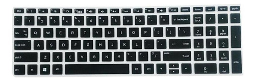 W Protector De Teclado Hp Ultrafino De Silicona Suave,