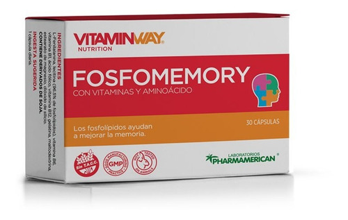 Fosfomemory Vitamin Way - Estuche X 30 Cápsulas