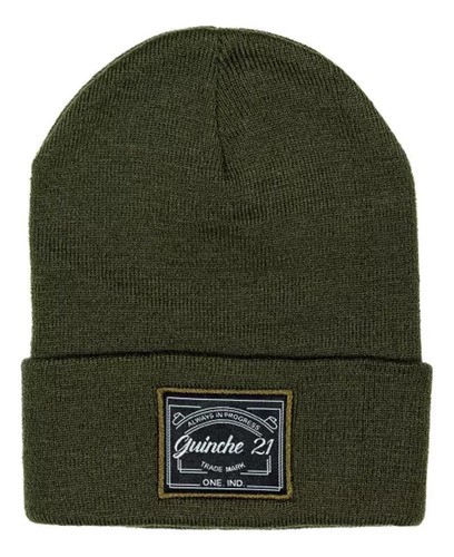 Gorro Lana Guinche 21 Modelo Aspen C/ Verde