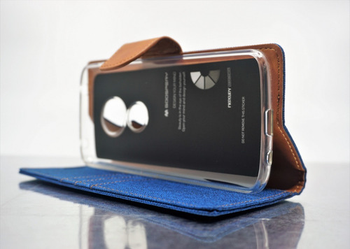 Funda Moto G6 Play Mercury Goospery Canvas Diary