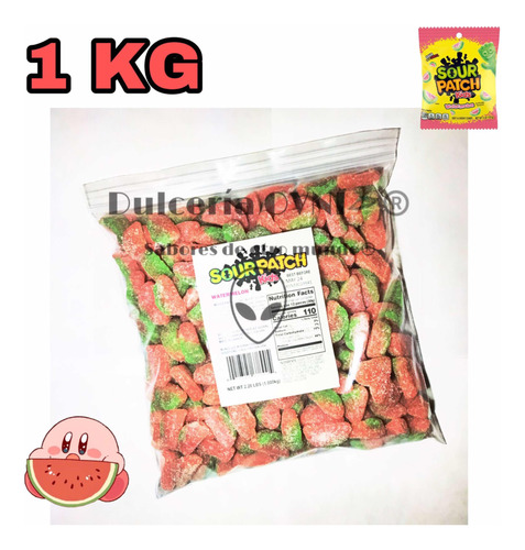 Sour Patch Kid Watermelon 1 Kg 100% Original Americano.