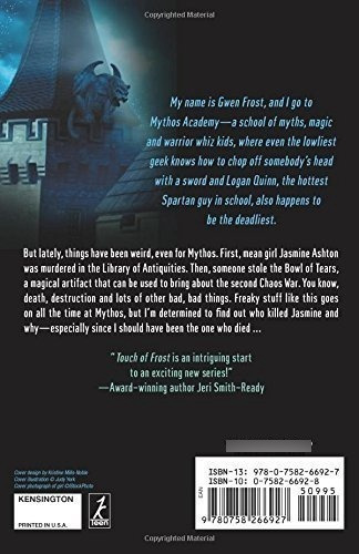 Touch Of Frost (the Mythos Academy) - Estep, Jennife, De Estep, Jennifer. Editorial Kensington -teen En Inglés