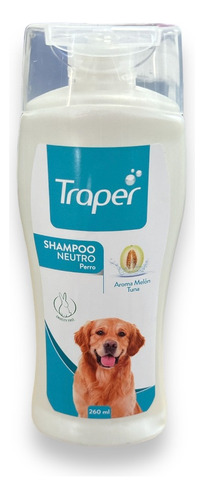Shampoo Hipoalergénico Neutro Para Perro 260ml Traper.