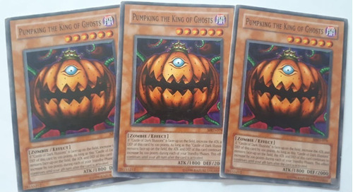 Pumpking The King Of Ghosts Mrd-079 Common X 3