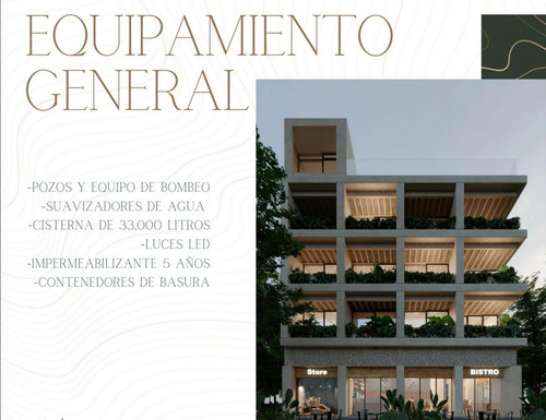 Suite En Venta Tulum, Áldea Zamá, Gym, Alberca, Wifi, Lobby, Laundry, Elevador