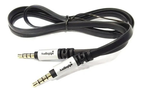 Cable Auxiliar Audio Estéreo 3.5mm Plug A Plug Audiopipe