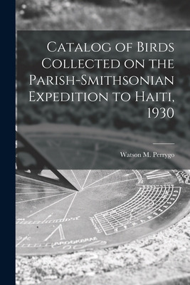 Libro Catalog Of Birds Collected On The Parish-smithsonia...