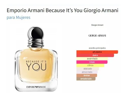 Because it's you top emporio armani perfume