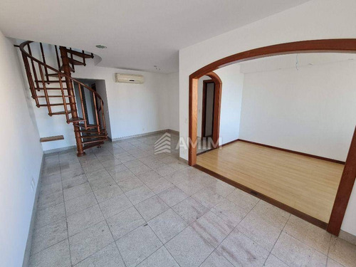 Imagem 5 de 30 de Cobertura À Venda, 238 M² Por R$ 1.650.000,00 - Icaraí - Niterói/rj - Co0429