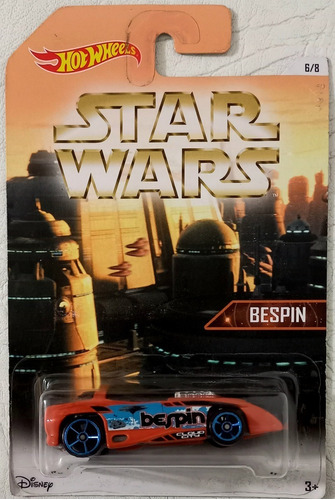 Silhouette Bespin Star Wars 6/8 Hot Wheels Mattel