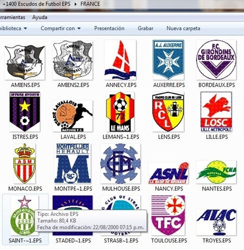 Mas De 1400 Escudos De Fútbol Vectorizados !! + Regalos