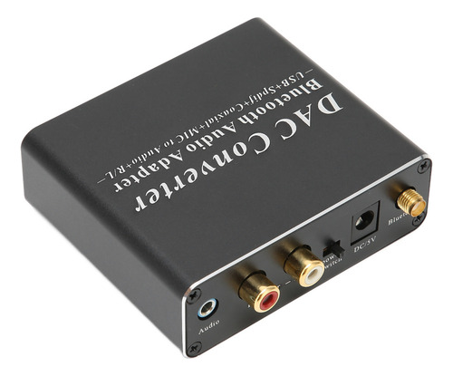 L Digital To Analog Audio Converter Dac Rca 3.5mm Jack