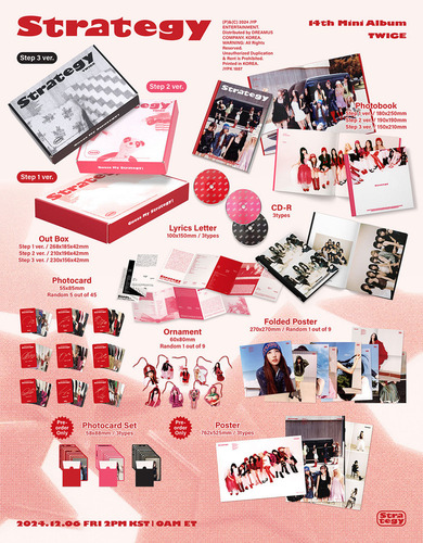 Twice - Strategy Album Photobook Random Original Kpop